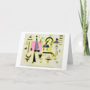 Definitive Rosy, Wassily Kandinsky Card