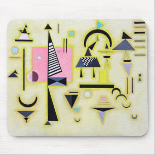 Definitive Rosy, Wassily Kandinsky Mouse Mat