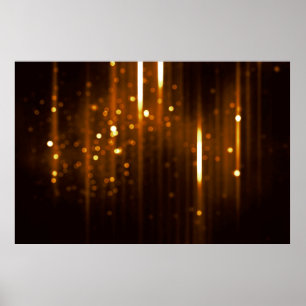 Defocused background poster
