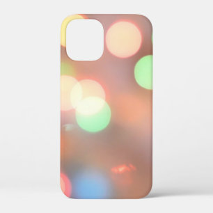 Defocused image of illuminated christmas Light iPhone 12 Mini Case