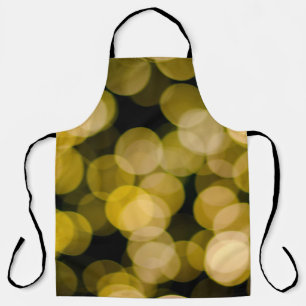 Defocused night light background. Abstract circula Apron