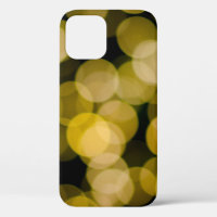 Defocused night light background. Abstract circula