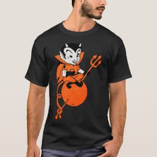 Defunct 1960s Orange Julius Logo with Winking Devi T-Shirt