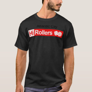 Defunct Atlanta City Hi Rollers Basketball CBA T-Shirt