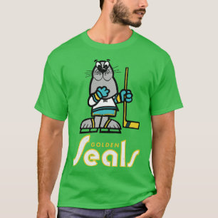 Defunct California Golden Seals Hockey Sparky T-Shirt