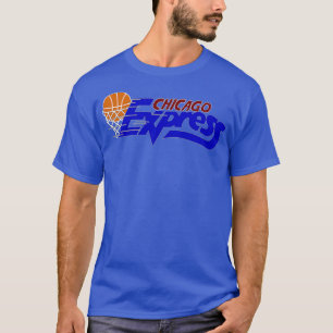 Defunct Chicago Express Basketball 1988 TShirt