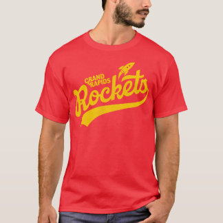 Defunct Grand Rapids Rockets Hockey Team T-Shirt