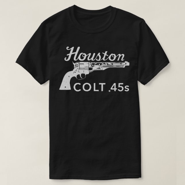 Defunct Houston Colt 45s Baseball T-Shirt (Design Front)