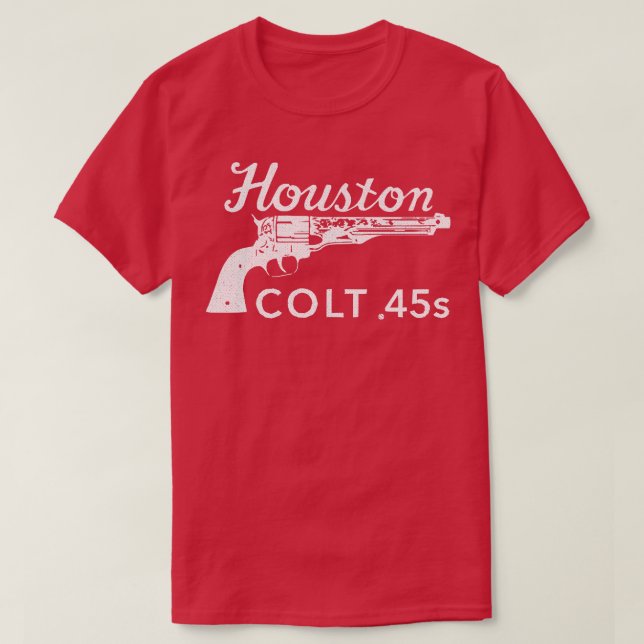 Defunct Houston Colt 45s Baseball TShirt (Design Front)