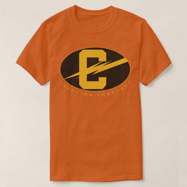 Defunct olina Chargers AFA  1981 T-Shirt (Design Front)