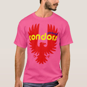 Defunct Pittsburgh Condors ABA Basketball 1971 T-Shirt