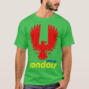 Defunct Pittsburgh Condors ABA Basketball T-Shirt
