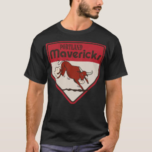 Defunct Portland Mavericks Baseball TShirt