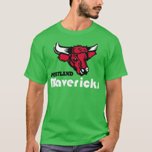Defunct Portland Mavericks Independant Baseball 19 T-Shirt