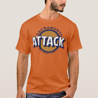 Defunct Sacramento Attack Arena  1992 T-Shirt