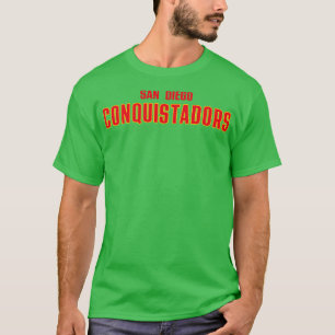 Defunct San Diego Conquistadors ABA Basketball 197 T-Shirt