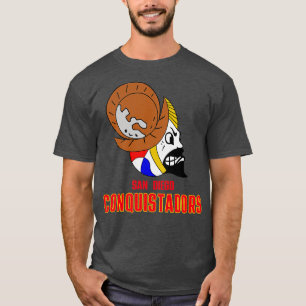 Defunct San Diego Conquistadors ABA Basketball 197 T-Shirt