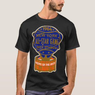 Defunct Shea Stadium 60s New York Baseball T-Shirt