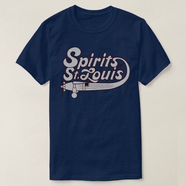 Defunct Spirits of St Louis ABA Basketball 1975 T-Shirt (Design Front)