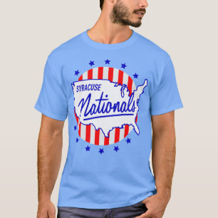 Defunct Syracuse Nationals NBL Basketball 1948 T-Shirt