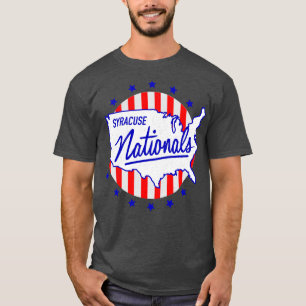 Defunct Syracuse Nationals NBL Basketball 1948 T-Shirt