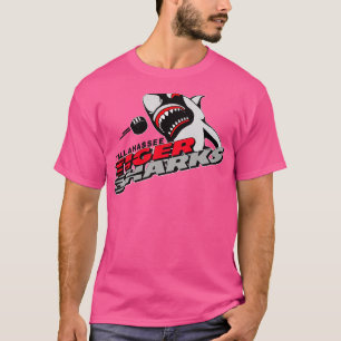 Defunct Tallahassee Tiger Sharks ECHL Hockey 1995 T-Shirt