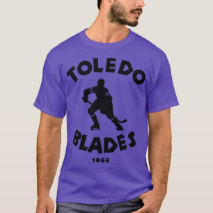 Defunct Toledo Blades IHL Hockey 1966 T-Shirt