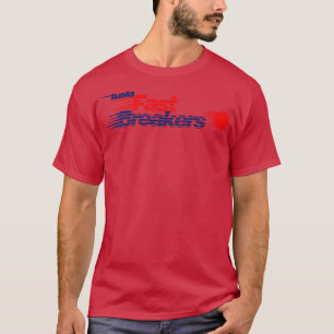 Defunct Tulsa Fast Breakers Basketball Team T-Shirt