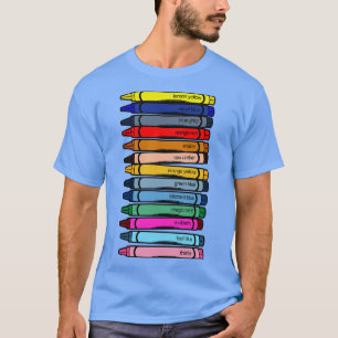 Defunct Wax Pastel Colours T-Shirt