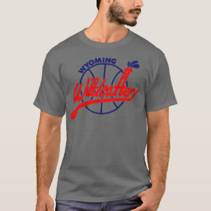 Defunct Wyoming Wildcatters Basketball Team T-Shirt