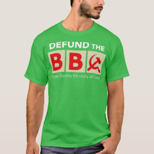 DEFUND BBC Fabian Society Ministry of Truth T-Shirt