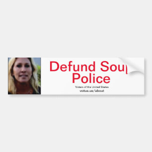 Defund Bumper Sticker