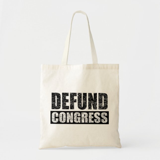 Defund-Congress Tote Bag (Front)