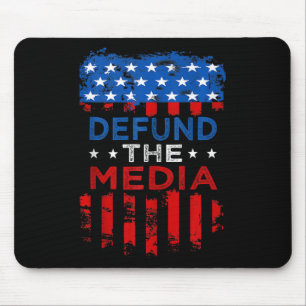 Defund Media Anti Fake News Defund The Media Tank  Mouse Mat