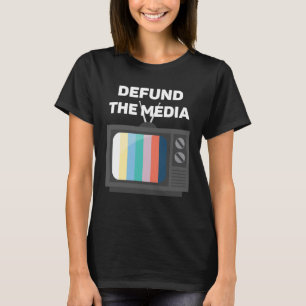 Defund The Media Vintage T-Shirt