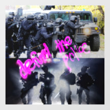 Defund The Police Window Cling