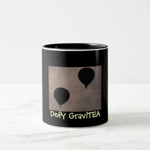 Defy GraviTEA Two-Tone Coffee Mug