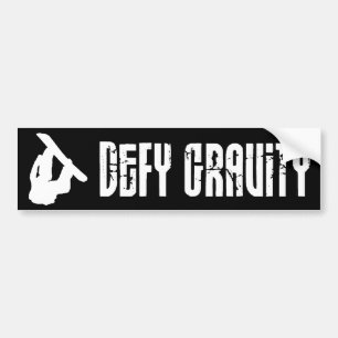 Defy Gravity Bumper Sticker