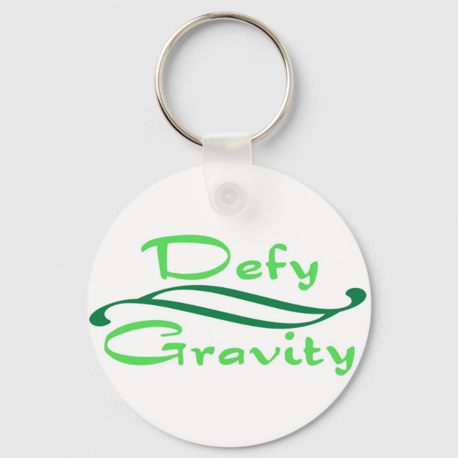 Defy Gravity Key Ring (Front)