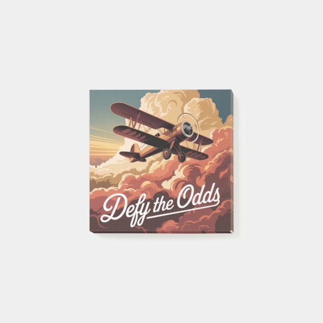 Defy The Odds Post-it Notes (Front)