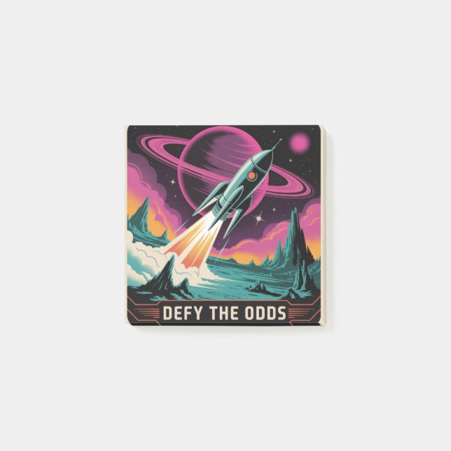 Defy The Odds Post-it Notes (Front)