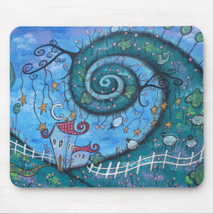 Defying Gravity Mouse Pad