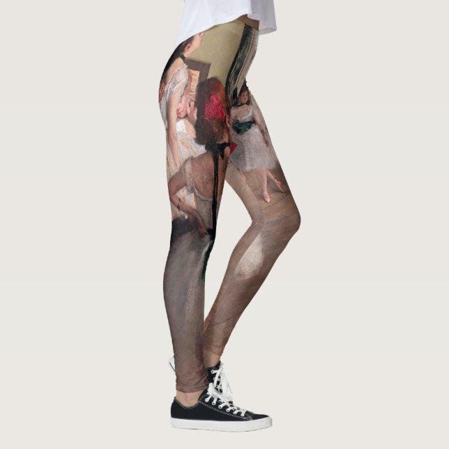 DEGAS BALLET DANCE TIGHTS, DEGAS BALLERINAS LEGGINGS (Right)