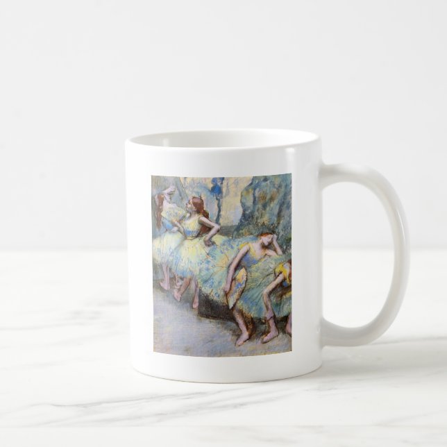 Degas Ballet Dancer Art Dancers Painting Coffee Mug (Right)