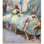 Degas Ballet Dancer Art Dancers Painting Standing Photo Sculpture<br><div class="desc">Edgar Degas painted "Ballet Dancers in the Wings" in 1900. This is a copy of the painting showing ballerinas waiting backstage,  a famous impressionism work of art.</div>