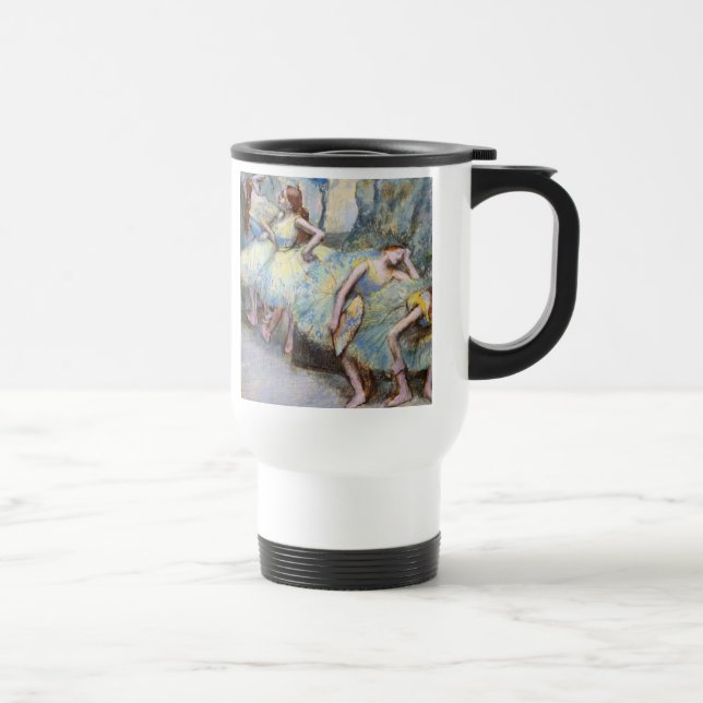 Degas Ballet Dancer Art Dancers Painting Travel Mug (Right)
