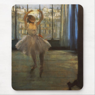 Degas Ballet Dancer Posing Mousepad
