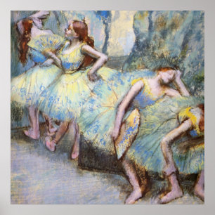 Degas Ballet Dancers Impressionist Poster