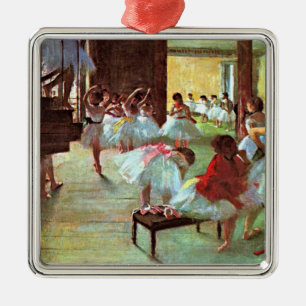 Degas -  Ballet School Metal Tree Decoration