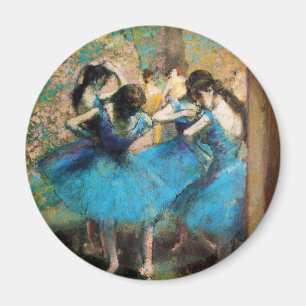 Degas Blue Dancers Magnet